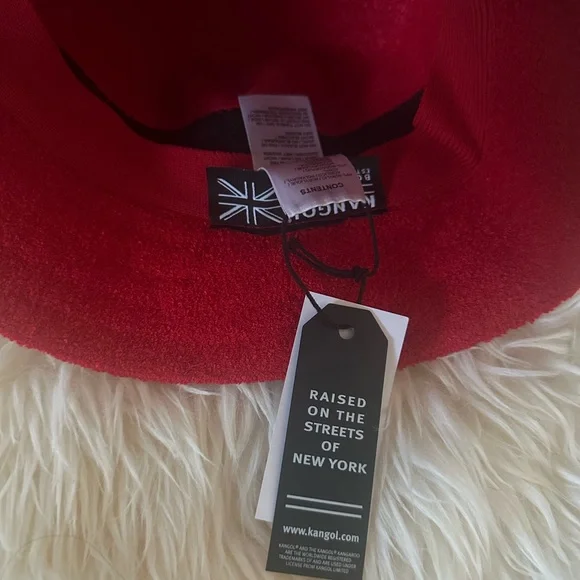 Kangol Vibrant Red Bucket Hat - Picture 2 of 3